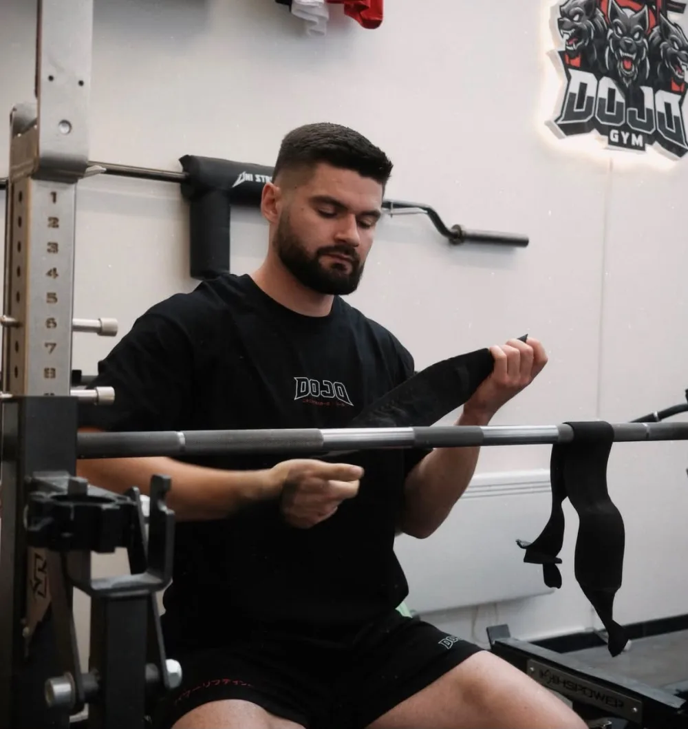 Clément André, coach diplômé d'État, en salle